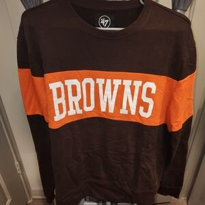 47 Brand Cleveland Browns Crewneck Sweatshirt